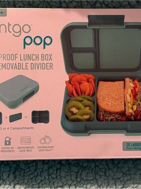 Bentgo Pop is a leak-proof bento-style lunch box